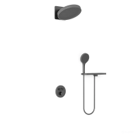 Душевой комплект термостатический встраиваемый, двухрежимный   VSFW-3I22MT3RGM цвет вороненая сталь Vincea Душевой комплект термостатический встраиваемый, двухрежимный   VSFW-3I22MT3RGM цвет вороненая сталь Vincea