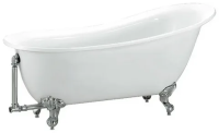Отдельностоящая, классическая акриловая ванна 1545x760x830 BB06-1550 BelBagno