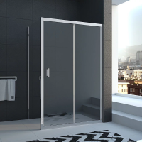 Душевой угол раздвижной прямоугольный RV046-15080-01-C5 1500х800х1850 Цвет профиля Хром Стекло Прозрачное Veconi